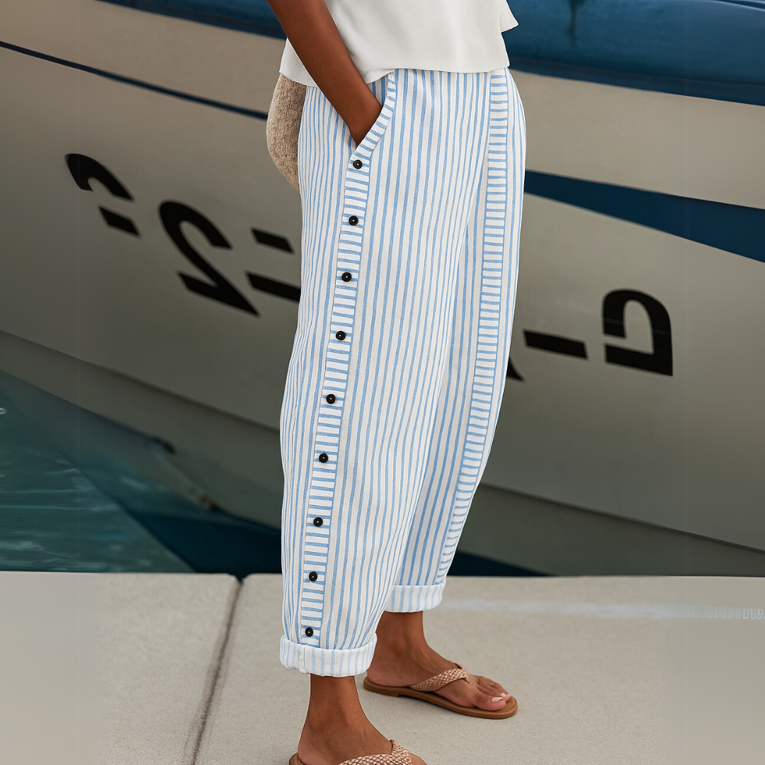 Charlene™ | Timeless Stripe Pants