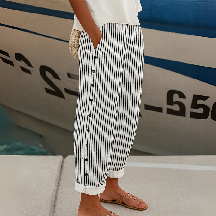 Charlene™ | Timeless Stripe Pants