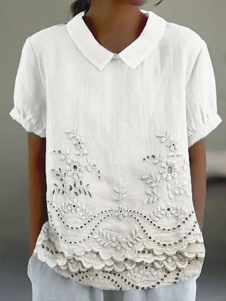 Liora™ | Elegant Embroidered Top