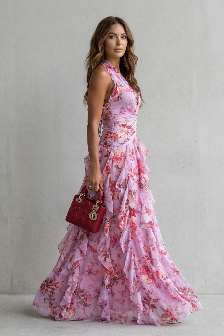 Savannah™ | Halter Maxi Dress