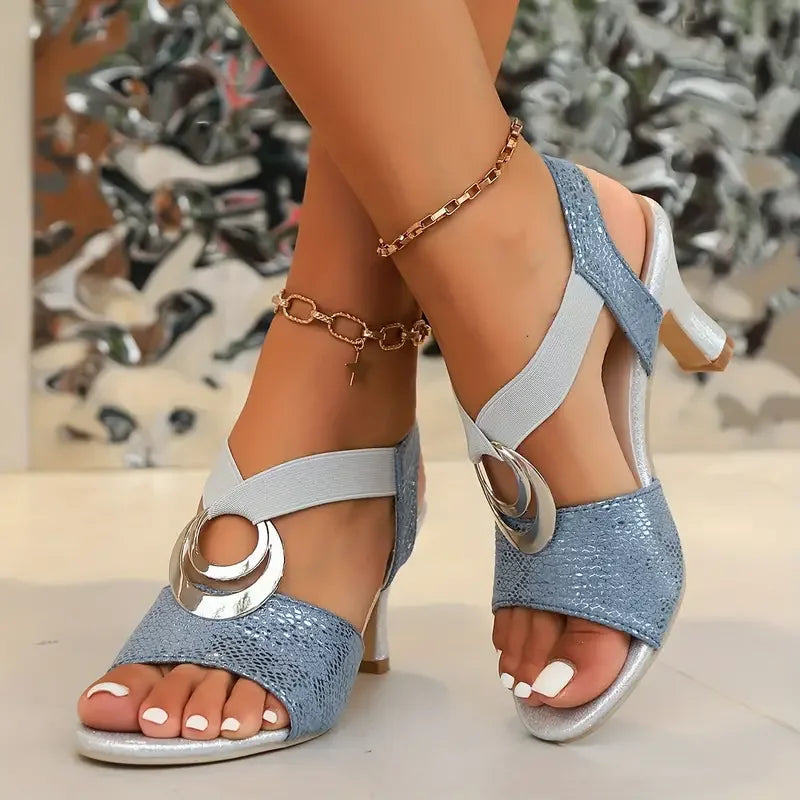 Elaine™ | Elegant Orthopedic Heel Sandals