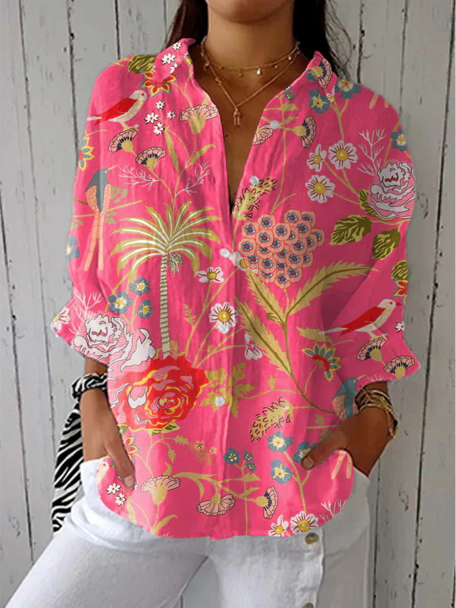 Camille™ | Spring Garden Blouse