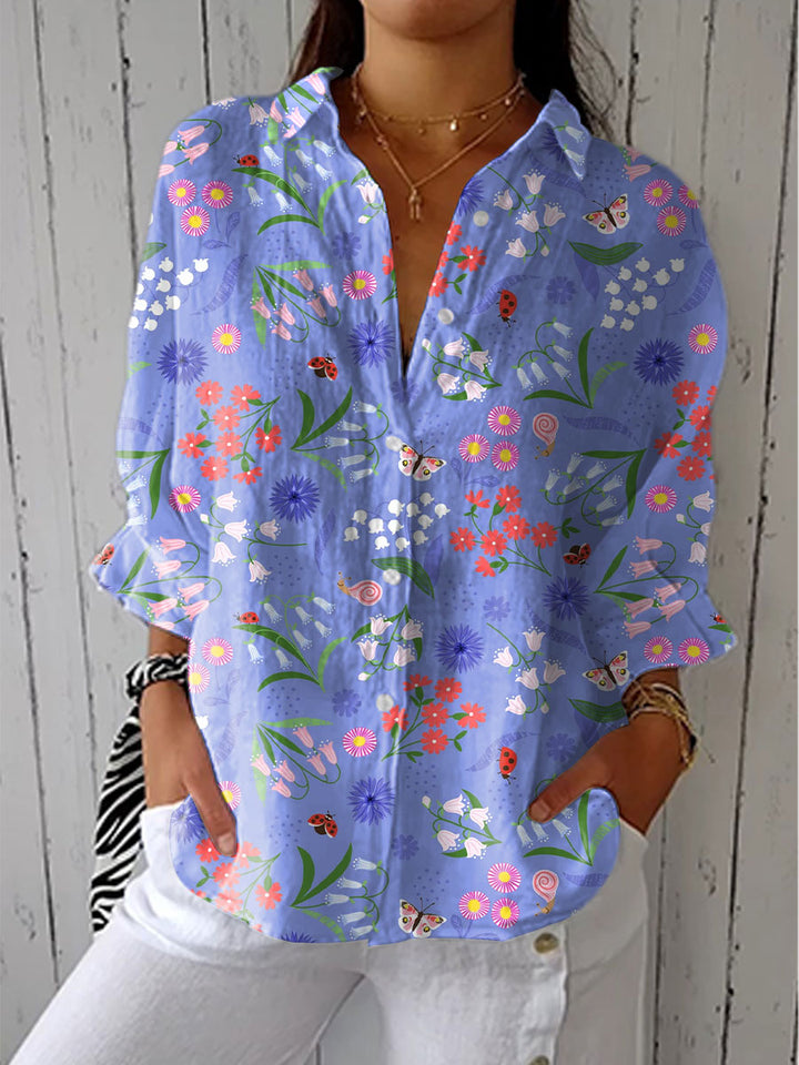 Camille™ | Spring Garden Blouse
