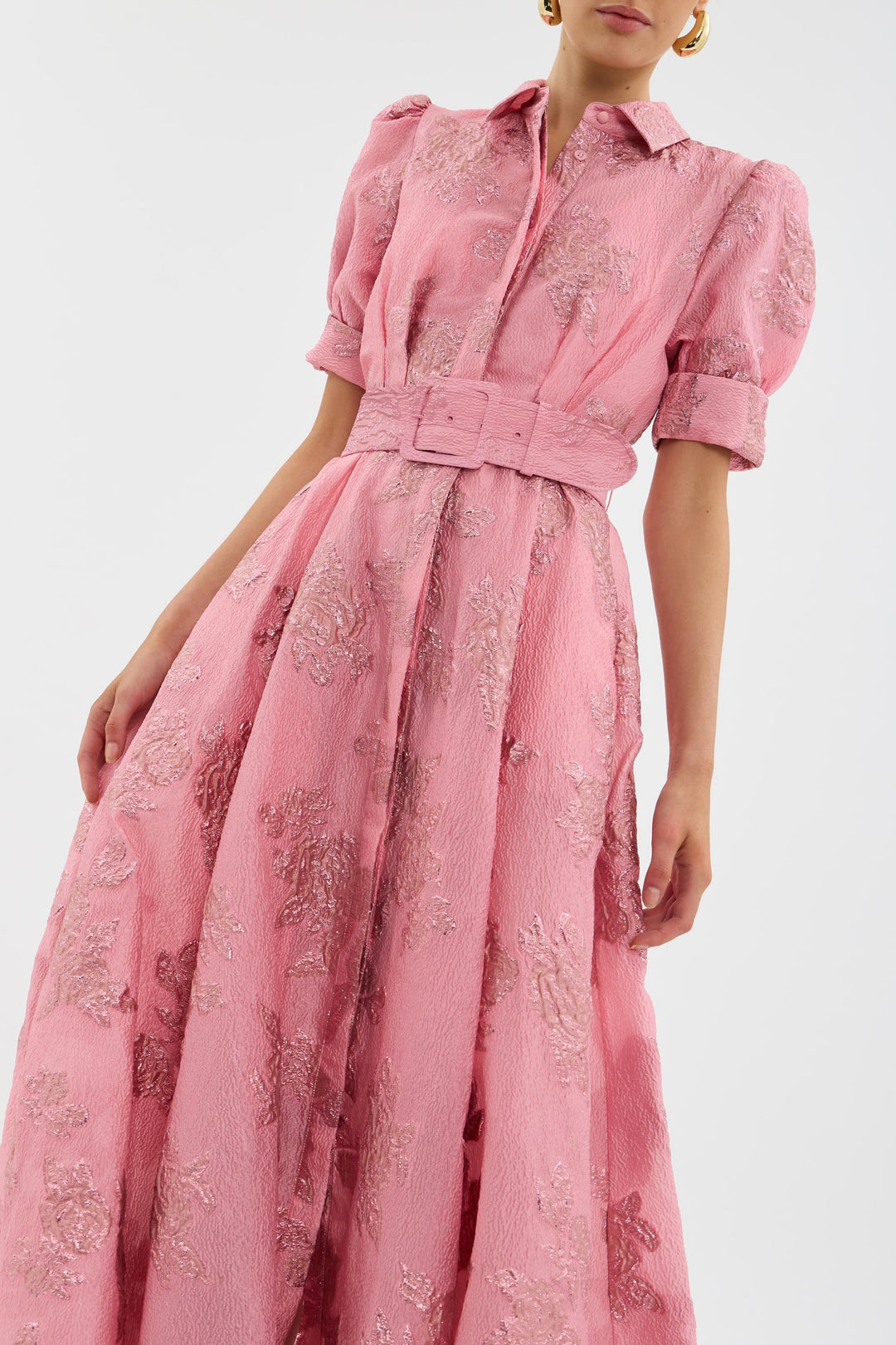Stella™ | Dress with Short Puff Sleeves