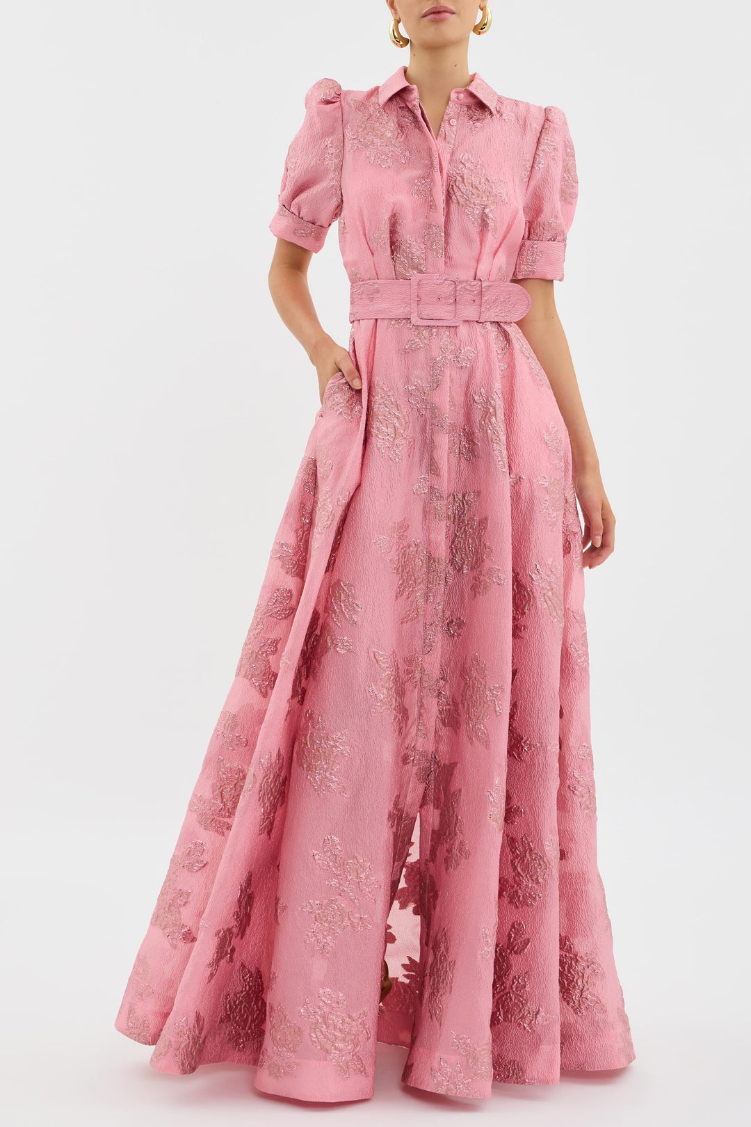 Stella™ | Dress with Short Puff Sleeves