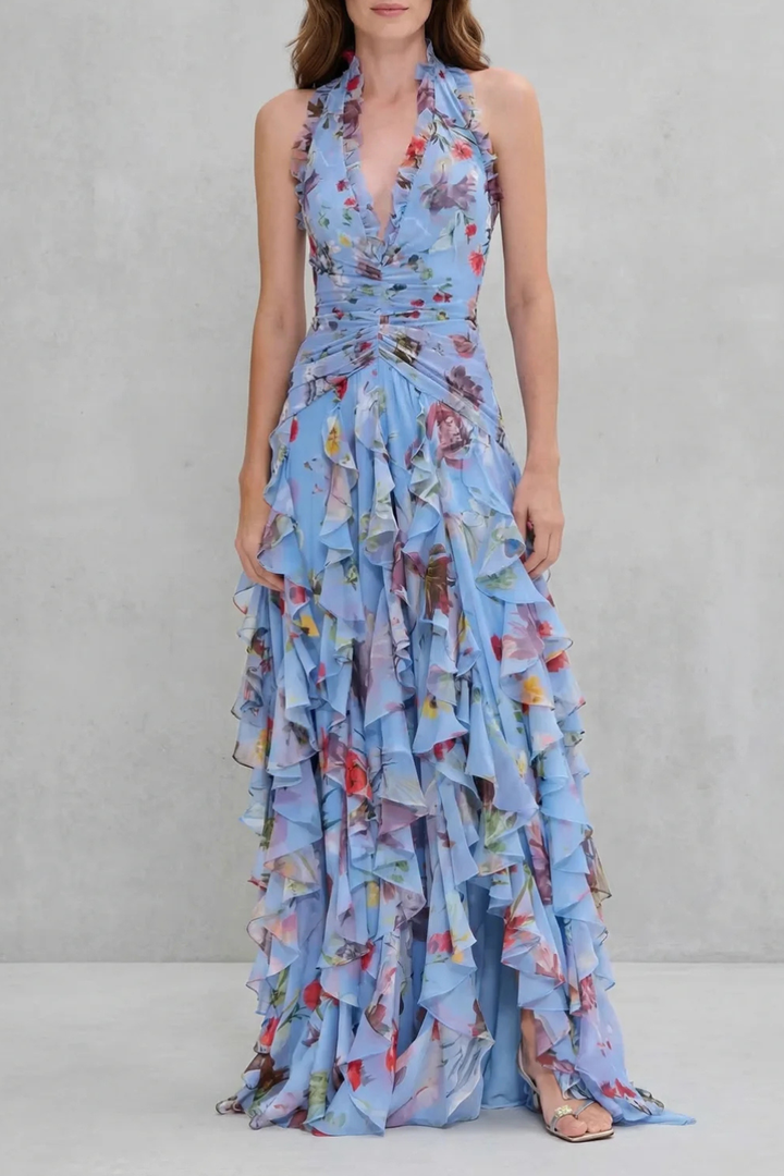 Savannah™ | Halter Maxi Dress