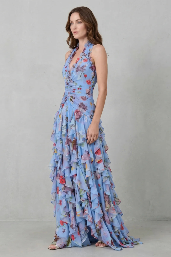 Savannah™ | Halter Maxi Dress