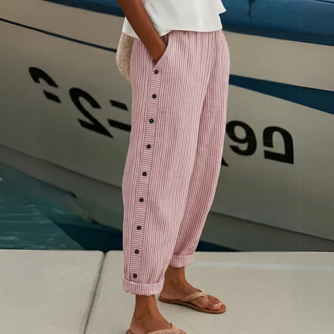 Charlene™ | Timeless Stripe Pants