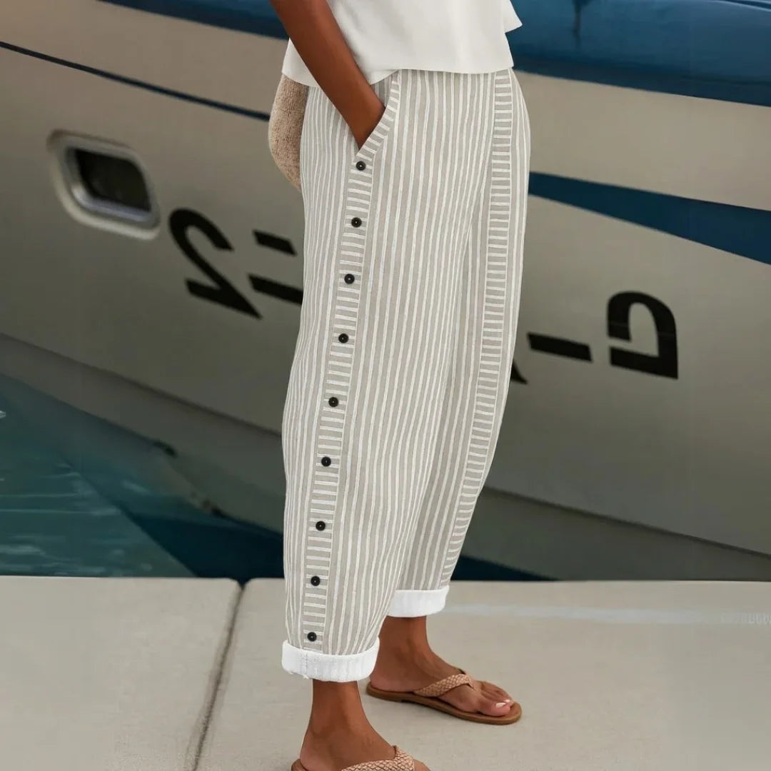 Charlene™ | Timeless Stripe Pants