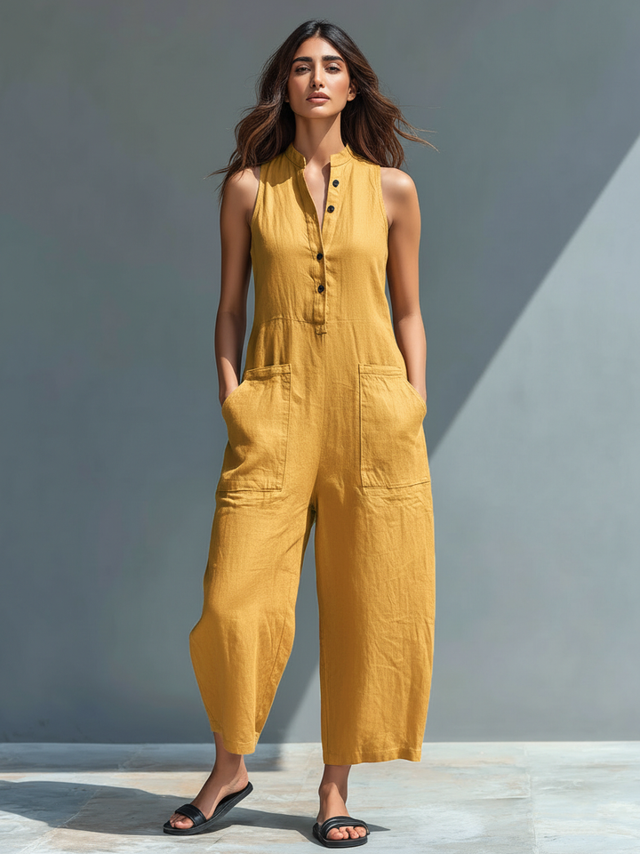 Claire™ | Elegant Sleeveless Jumpsuit