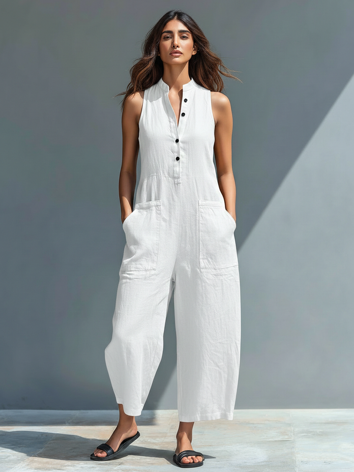 Claire™ | Elegant Sleeveless Jumpsuit