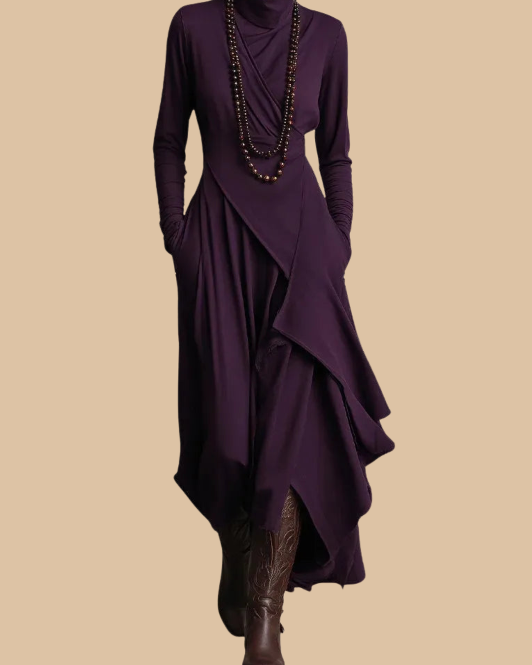 Rose | Maxi Pleated Dress