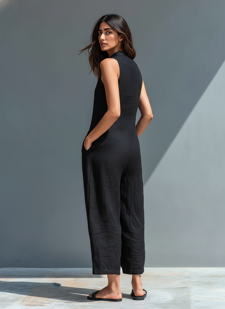 Claire™ | Elegant Sleeveless Jumpsuit