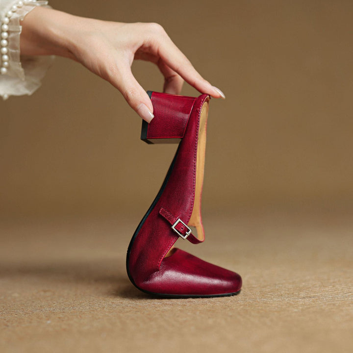 Sheryl™ | Refined Leather Walking Mules