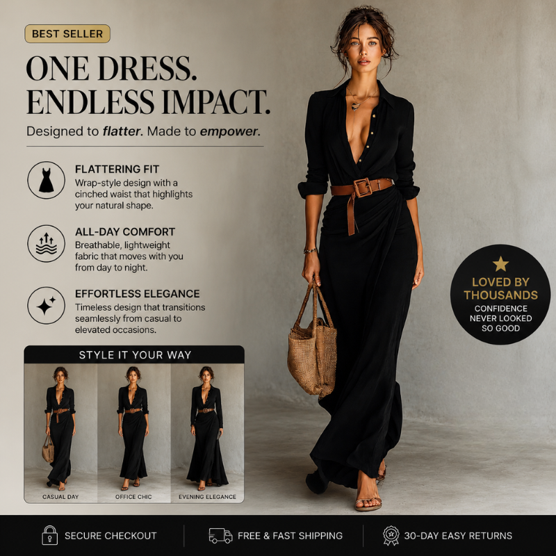 Scarlett | Elegant Maxi Dress
