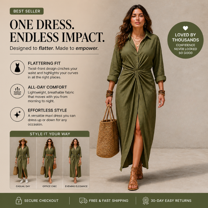 Charlotte | Elegant Maxi Dress