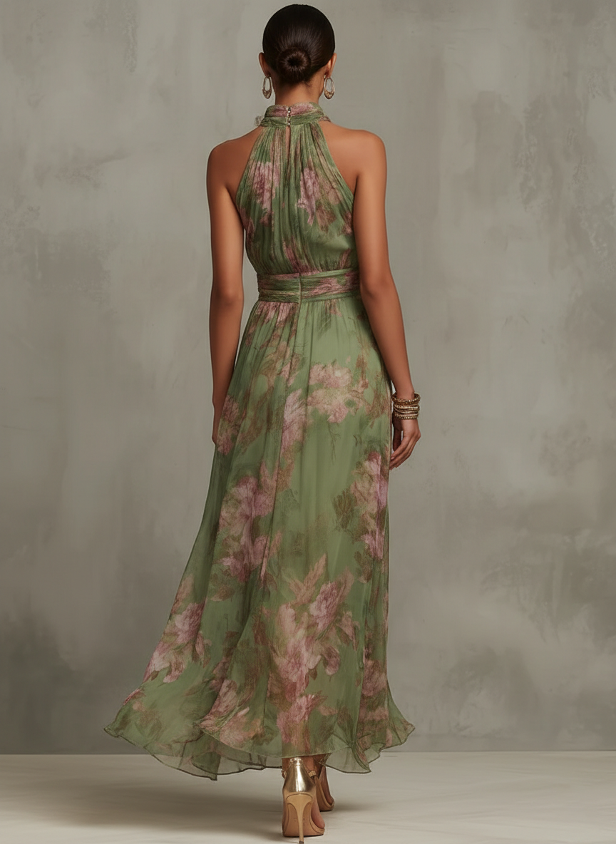 Deanna™ | Soft Watercolor Floral Dress
