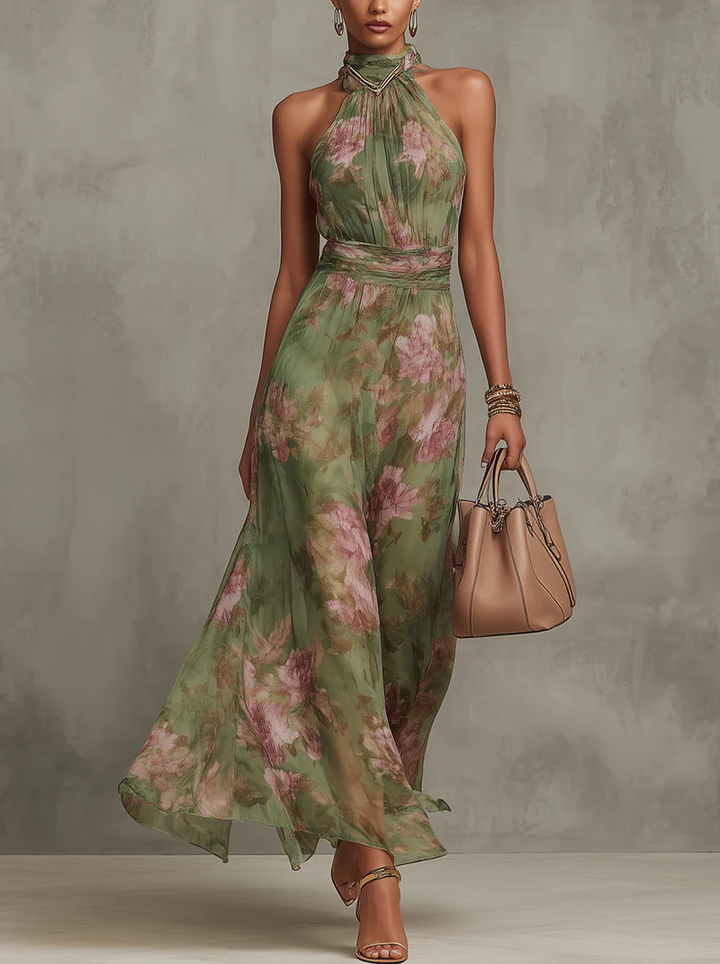 Deanna™ | Soft Watercolor Floral Dress