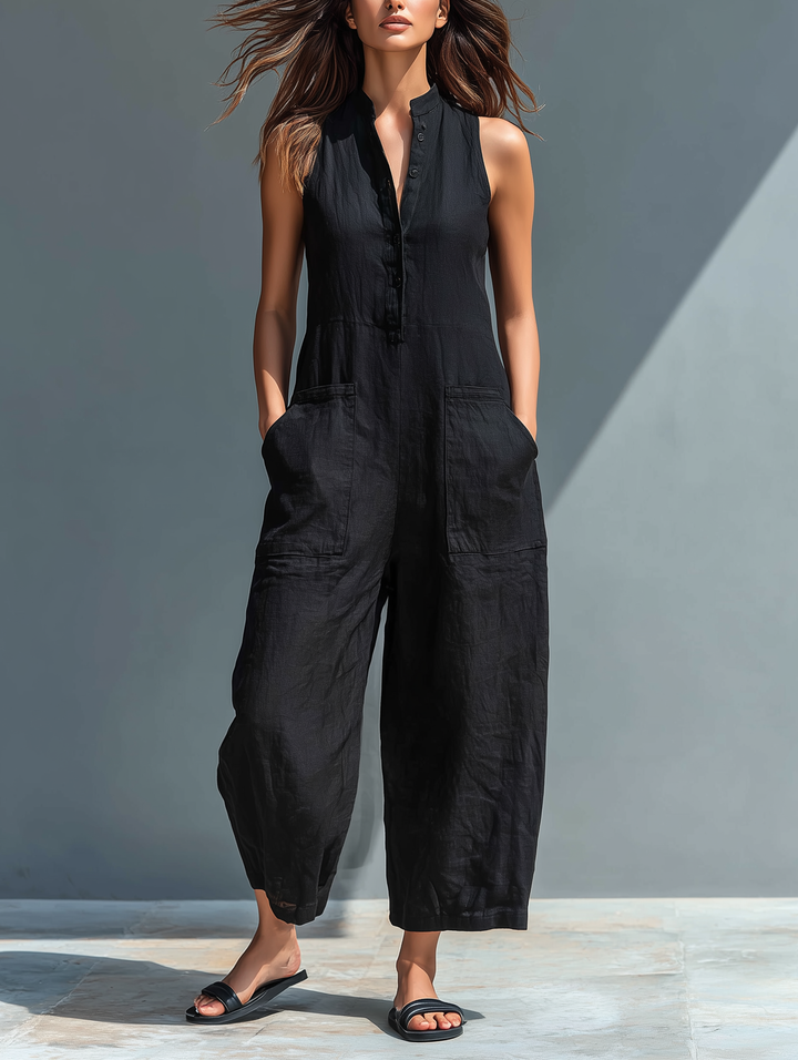 Claire™ | Elegant Sleeveless Jumpsuit