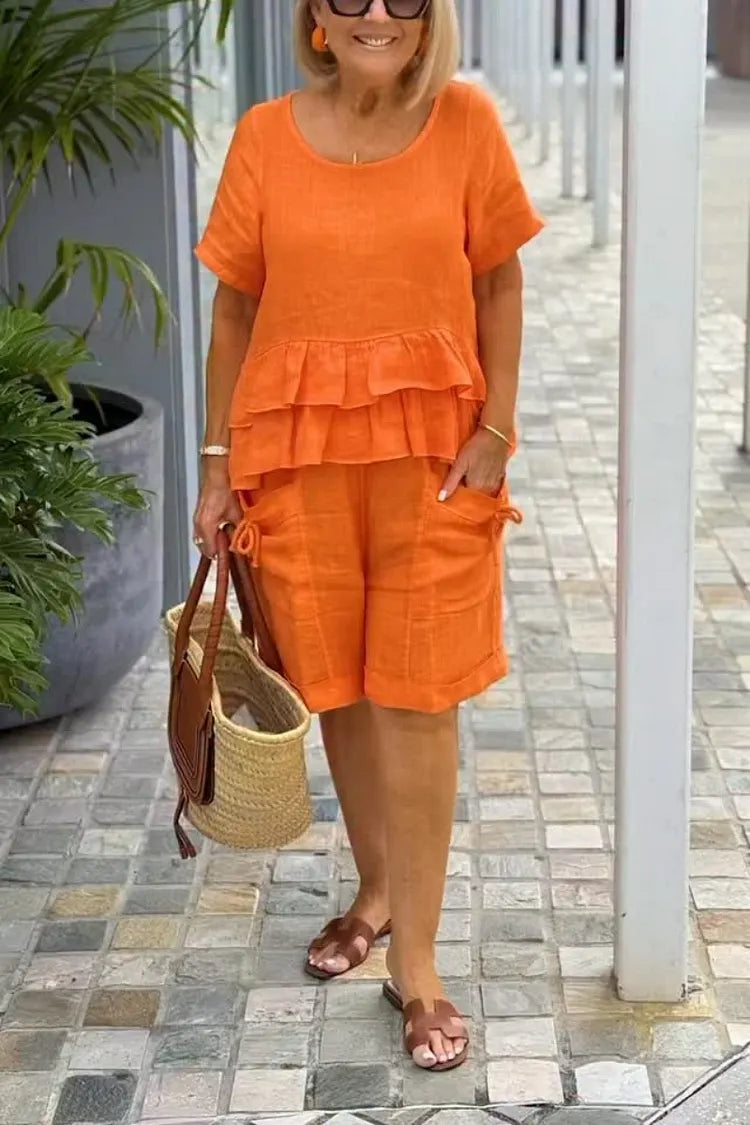 Kennedy™ | Top And Shorts Casual Suit