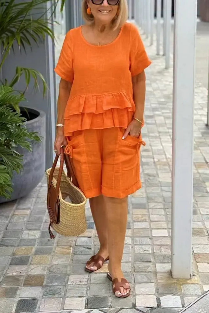 Kennedy™ | Top And Shorts Casual Suit