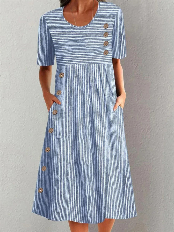 Saylor™ | Casual Chic Stripe Dress