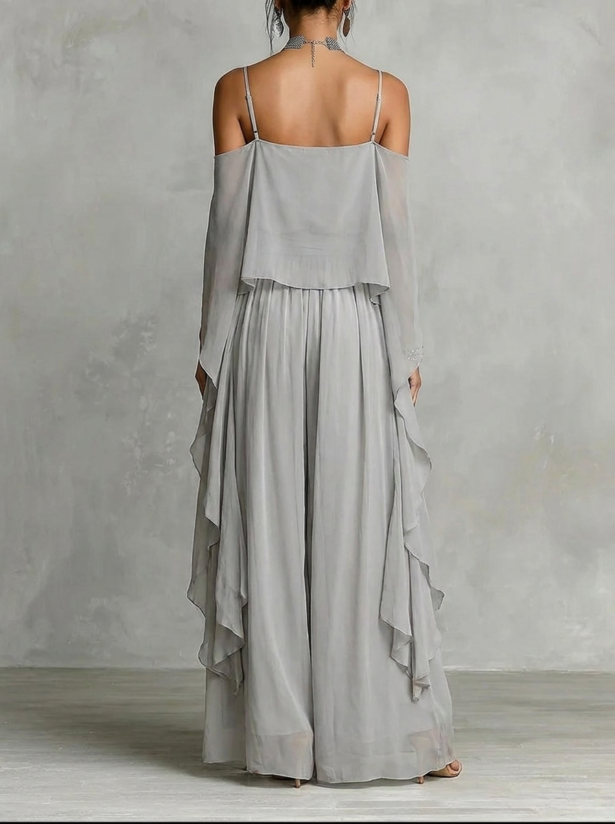 Joelle™ Off-Shoulder Flowy Set
