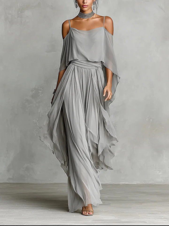 Joelle™ Off-Shoulder Flowy Set