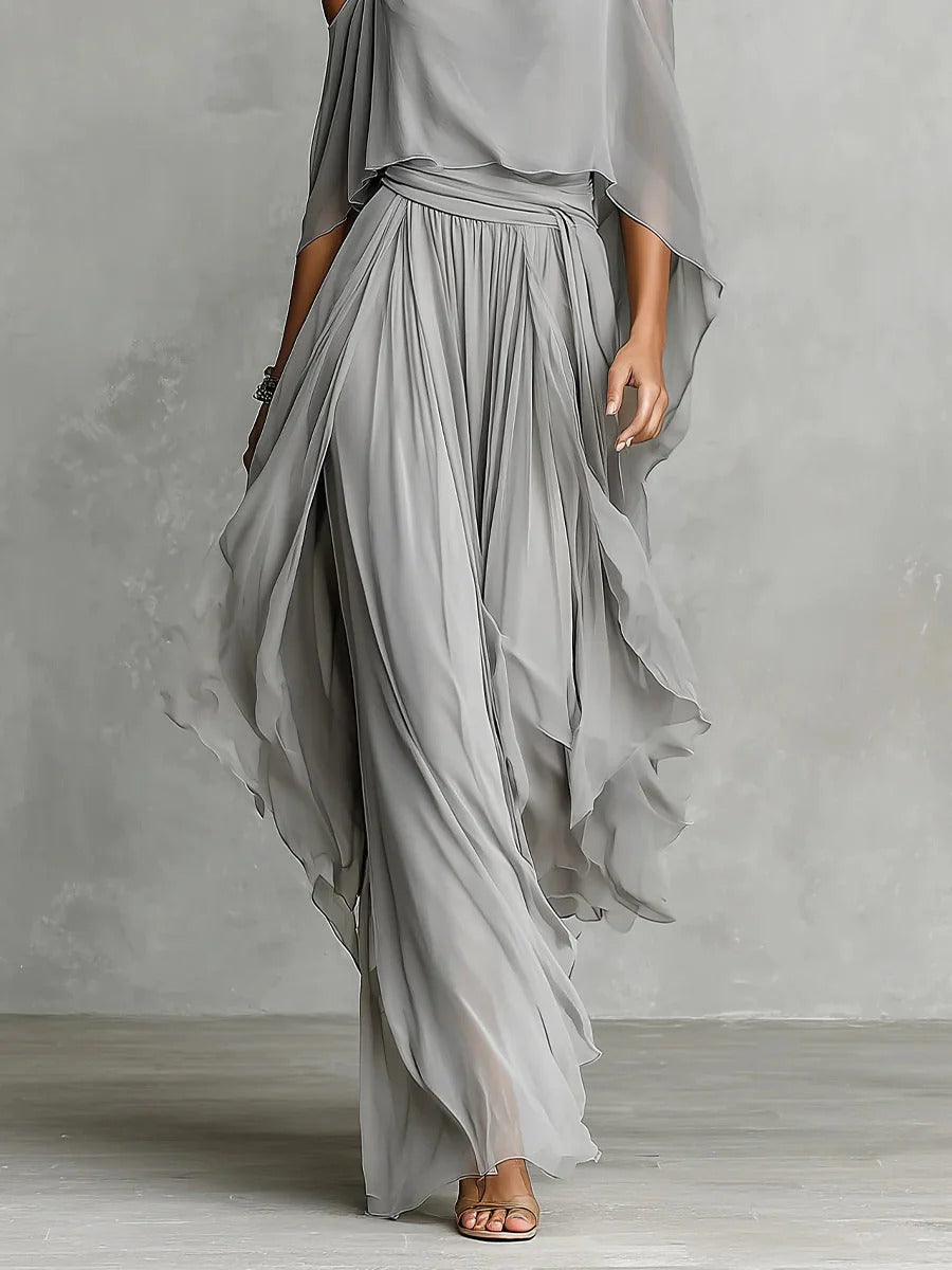 Joelle™ Off-Shoulder Flowy Set
