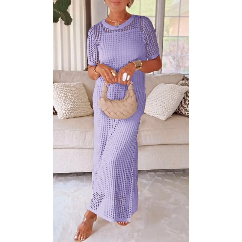Beverly™ | Hollow Detail Maxi Dress + Inner Dress
