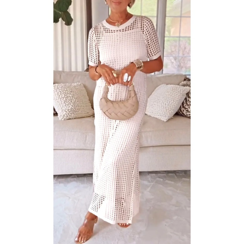 Beverly™ | Hollow Detail Maxi Dress + Inner Dress